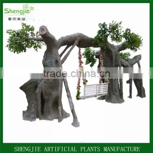 Wholesale Garden Landscape Artificial Outdoor Decorative Ficus Tree thumbnail-1