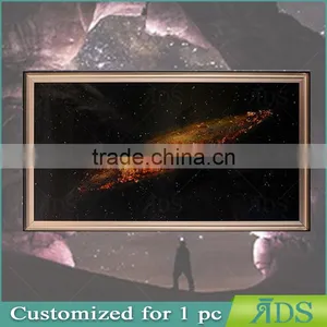 Framed Handmade Oil Painting Lacquer Wall Art thumbnail-2