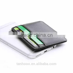 Custom Personalized Soft Sheepskin Leather Ultra Thin Card Holder thumbnail-6