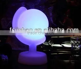 Plastic Rechargeable Children Led Table Lamp With Earth Shape thumbnail-1