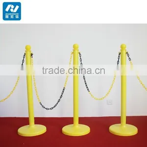 Plastic Rope Stanchion With Plastic Pole and Rubber Base thumbnail-4