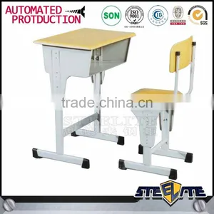 Two Person Study Table for Kids Used School Desks for Sale thumbnail-6