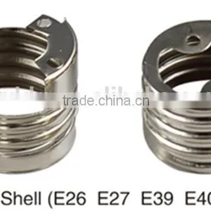 European Tiffany Brass Gooseneck Led Portable Luminaire Screw Shell Lamp Parts thumbnail-2