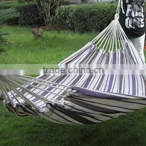 Factory Price Colorful Prevent Rollover Parachute Canvas Fabric Travel Camping Hammock Camping Hammock thumbnail-5