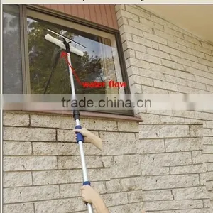 Water Flow Squeegee , Long Window Cleaning , Microfiber Window Brush thumbnail-2