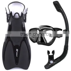 2015 New Open Heel Rubber Fins, Freediving Fins With Adjustable StrapFN-800) thumbnail-6