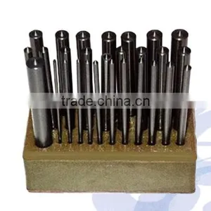 28PC Alloy Steel Hardened HRc60 Hole Transfer Punch Tool Set thumbnail-2