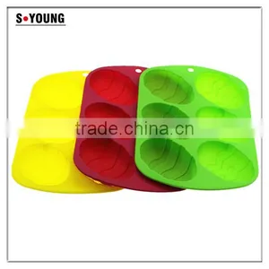 11035 Christmas Series Silicone Baking Moulds,cookie Moulds,egg Shaped Silicone Cake Mould thumbnail-2