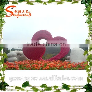 Landscape Garden Decorative Aritificial Grass Animal Topiary Ornament Cheap Price Artificial Grass Topiary thumbnail-2
