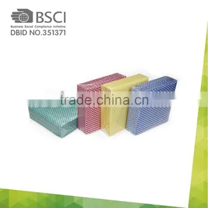 House Keeping Cleaning Wipes/ Cleaning Fabric Cheap Dish Washing Cloth High Quality Household Wiping Nonwoven Wipers thumbnail-5