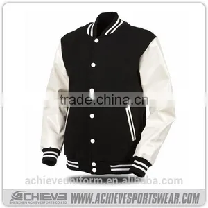 Custom Bomber Winter Football Jacket/ Sport Jackets Men 2017 thumbnail-6