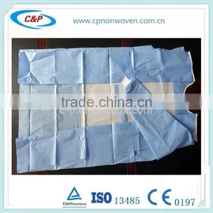 Standard SMS Knit Cuff Surgical Gowns Are Made From 5-layer Polypropylene Materials thumbnail-1