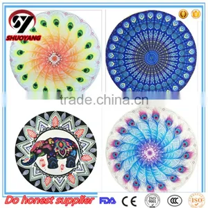 Ebay Hot Selling Cotton Oil Painting Style Beach Towel thumbnail-1