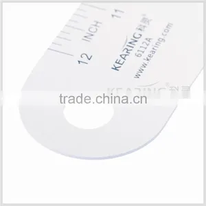 Kearing High Quality Metal Form Curve 12'' Imperial Aluminum Vary Form Curve Rulers # 6112A thumbnail-6