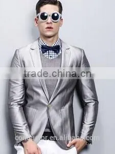 Men's Slim Business Suit Gentleman Checked Suit SHT823 thumbnail-1