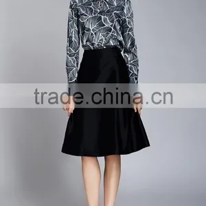Spring-Summer Season Ladies Length Sleeve Printing Shirt Blouse thumbnail-4