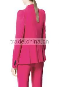 100% Merino New Wool Women Suits Pant SuitsWMSU20150025 thumbnail-3