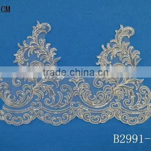 Professional Wedding Cotton Ladder Lace Trim With Bottom Price thumbnail-3