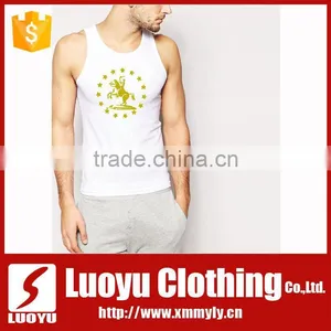 Custom Men Stringer Tank Top thumbnail-1