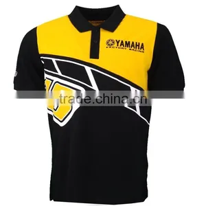 Custom Breathable Sublimated Print Polo Shirt in China Suppier thumbnail-2