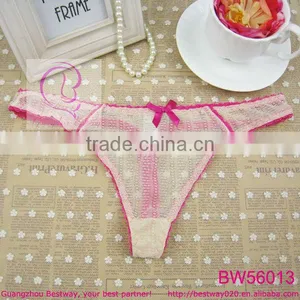 Sexy Transparent Lace G-string Lace Thong thumbnail-1