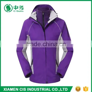 Quality Assured Winter Waterproof Orange Women Snow Jacket for Sale thumbnail-6