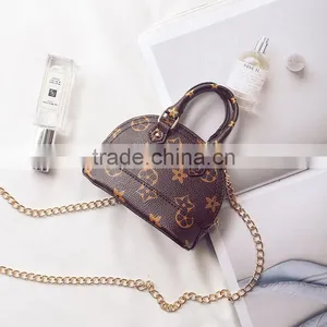 In Stock Cute Trendy Purse Children Fashion Kids School Book Bag Purse Popular Brown Girl thumbnail-2
