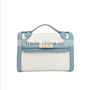 Zm50215b 2017 New Style Lady Canvas Bag Simple Women Hand Bags thumbnail-5