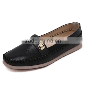 Zm50141b Casual Flat Women Shoes Wholesale Plus Size Lady Shoe thumbnail-4