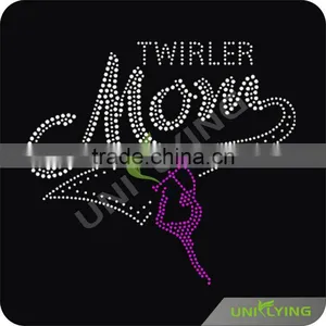 Letter Design Rhinestone Transfer for Clothing thumbnail-6