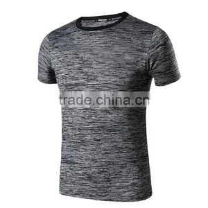 Promotional Wholesale Printing T-shirt Quick-drying High Elasticity Sportswear Men's T-shirt Customized Outdoor Sports Tshirt thumbnail-1