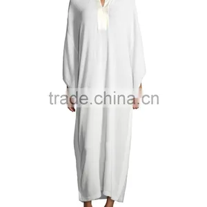 Wholesale Customized Cashmere Dressing Gown for Ladies thumbnail-3