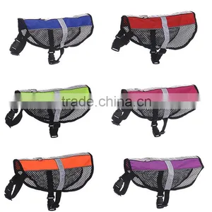 R1951H High Quality Light Weight Breathable Grid Reflective Service Dog Harness Vest thumbnail-1