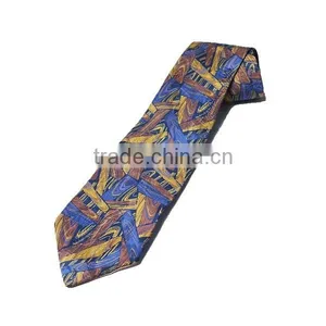 Newest Hot Selling Men's Printed Silk Tie thumbnail-2