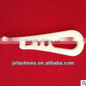 Pearl White Garment Plastic Clips thumbnail-1