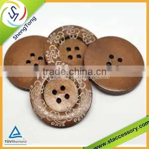 Fancy Coat Wooden Buttons thumbnail-2