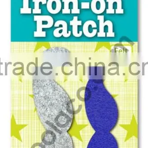 Mini Iron on Felt Patch Colorful Moustache Beard Fashion Accessories thumbnail-1