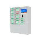 24 Doors Multiple Cell Phone Charging Station , Mobile Phone Charging Kiosk for IPhone 6 / 5 / IPad thumbnail-1