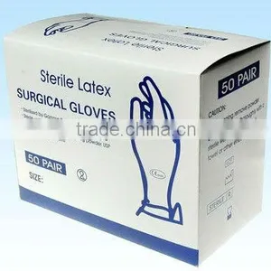 Disposable Powdered Non Sterile Surgical Latex Gloves thumbnail-1