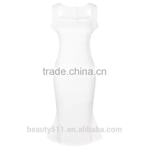 Hot Sale Women Latest Fashion Irregular Strips Casual Beach Dress SD29 thumbnail-4