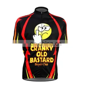 Newest Funny Bike Jerseys Sublimation Printing Bike Top Free Design Customized Logo Design thumbnail-1