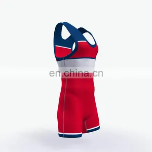 Custom Design Wrestling Singlet Cheap Wrestling Singlet thumbnail-1