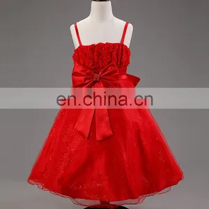Pompon Skirt Children Frocks Designs Baby Clothes Girls Party Dresses thumbnail-4