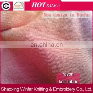 Winfar China Factory Price Knitted 30s 100% Rayon Jersey Fabric Wholesale thumbnail-1
