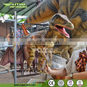 Baby Dinosaur Hand Puppet For Fun Entertainment Dinosaur thumbnail-1
