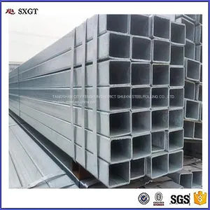 Pre Galvanized Square Steel Pipe Steel Hollow Tube/square Hollow Box Section thumbnail-4