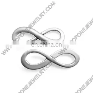 Cheap Wholesale Stainless Steel Infinity Stud Earrings Women's Engagement Jewelry Gifts thumbnail-6
