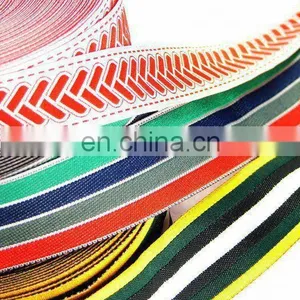 High Quality Roll Packed Polyester Woven Ribbon thumbnail-1