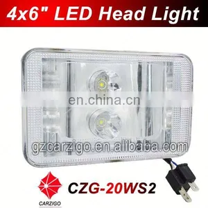 Guangdong Led Customized 4X6" Semi Truck Headlamp With Lowered/ Upper Beam for Truck,heavy Duty thumbnail-1