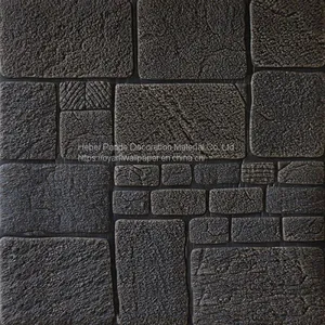 3D DIY Self Adhesive Waterproof Embossed Stone Brick Wall Sticker Foam Block CUSHIONI FOAM BRICK thumbnail-3